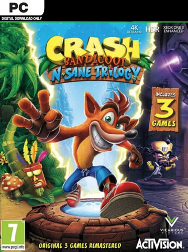 Crash Bandicoot N-Sane Trilogy [EU/WW] - Xbox One (Digital Code) cd key