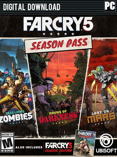 Far Cry 5 Season Pass (DLC) [EU/RoW] cd key