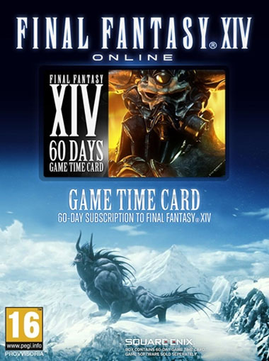Final Fantasy XIV: 60 Days time card (EU) cd key
