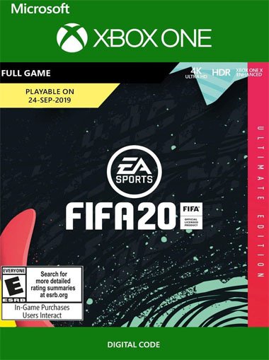 FIFA 20: Ultimate Edition - Xbox One (Digital Code) cd key