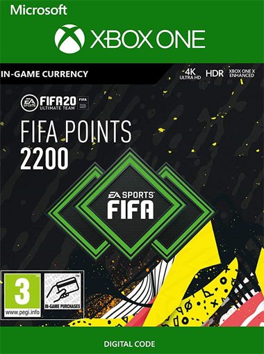 FIFA 20 Ultimate Team - 2200 FIFA Points - Xbox One (Digital Code) cd key