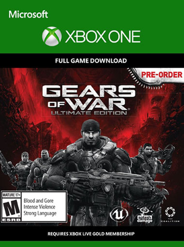 Gears of War: Ultimate Edition - Xbox One (Digital Code) cd key