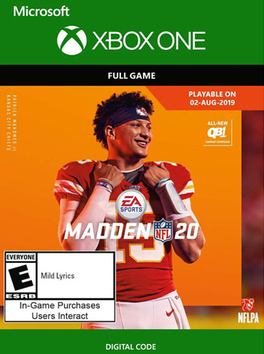 Madden NFL 20 - Xbox One (Digital Code) cd key