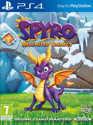 Spyro Reignited Trilogy - PS4 (Digital Code) cd key