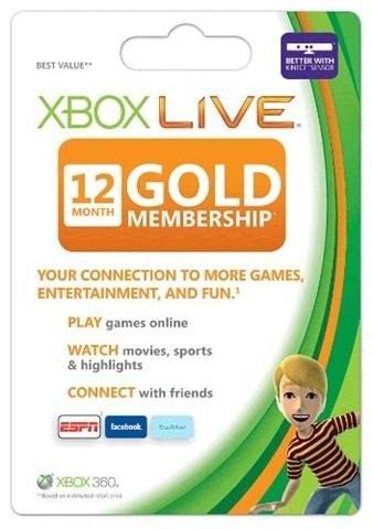 Buy Microsoft Xbox Live 12 + 1 Month Gold Pack (World Wide) Game Download