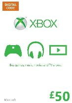 Buy Microsoft Xbox Live £50 Card Game Download
