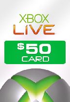 Buy Microsoft Xbox Live $50 Card Game Download