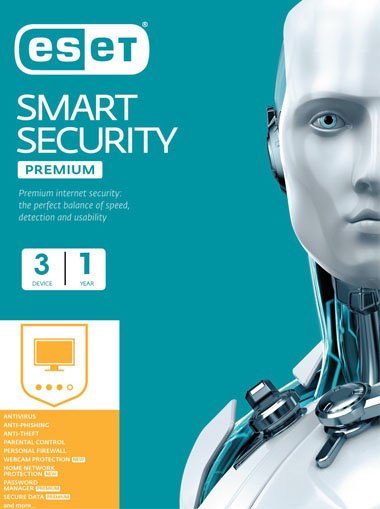 ESET Smart Security Premium 1 Year 3 PC cd key
