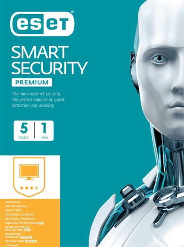 ESET Smart Security Premium 1 Year 5 PC cd key