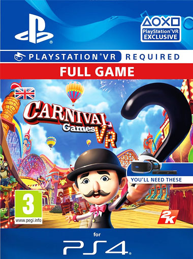 Carnival Games VR - PlayStation VR PSVR (Digital Code) cd key