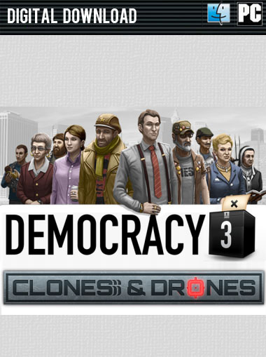 Democracy 3: Clones and Drones cd key
