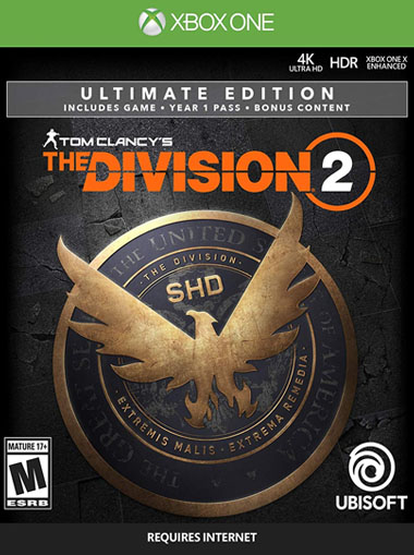 Buy Tom Clancy S The Division 2 Ultimate Edition Xbox One Digital Code Xbox Live