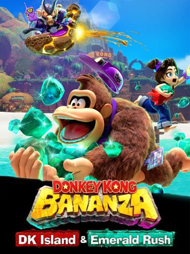 Donkey Kong Bananza: DK Island & Emerald Rush (DLC) - Nintendo Switch 2 imagen de portada