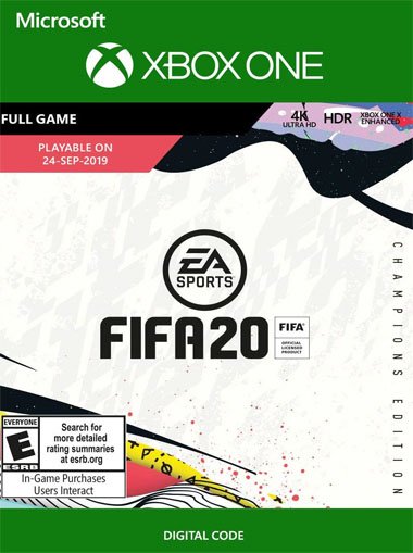 FIFA 20: Champions Edition - Xbox One (Digital Code) cd key
