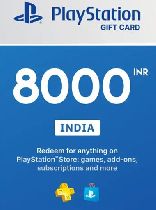 Buy Playstation Network (PSN) Card 8000 INR INDIA Game Download