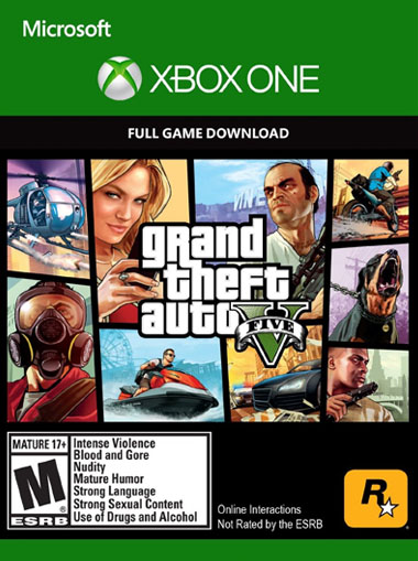 succes Pak om te zetten Gloed Buy Grand Theft Auto V - Xbox One Digital Code GTA 5 | Xbox Live