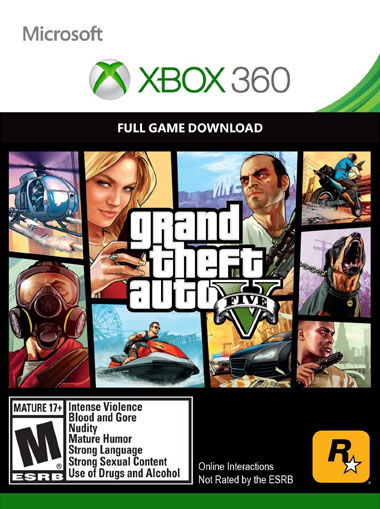 Buy Grand Theft Auto V - Xbox 360 Digital Code GTA 5 | Xbox Live Buy Grand Theft Auto V - Xbox 360 Digital Code GTA 5 | Xbox Live