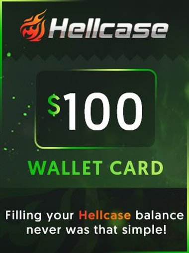 Hellcase.com 100 USD Wallet Card Code cd key
