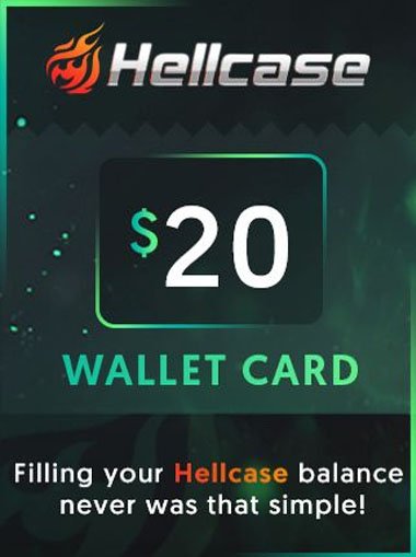 Hellcase.com 20 USD Wallet Card Code cd key