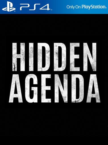 Hidden Agenda - PS4 (Digital Code) cd key