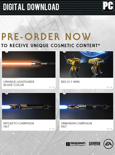 Star Wars Jedi: Fallen Order - Preorder DLC cd key