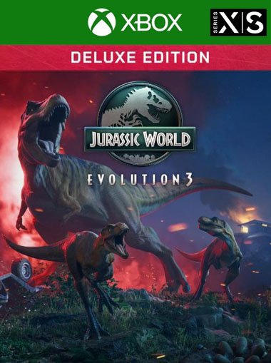 Jurassic World Evolution 3: Deluxe Edition - Xbox Series X|S/Windows PC omslagafbeelding