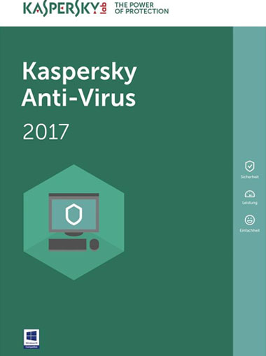 Kaspersky Anti-Virus 2017 5PC 1 year cd key