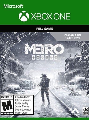 Metro Exodus - Xbox One (Digital Code) cd key