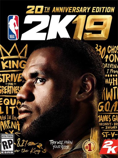 NBA 2K19 20th Anniversary Edition [EU/RoW] cd key