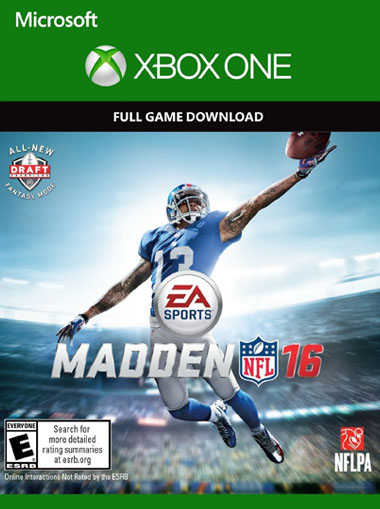 madden nfl 16 xbox 360