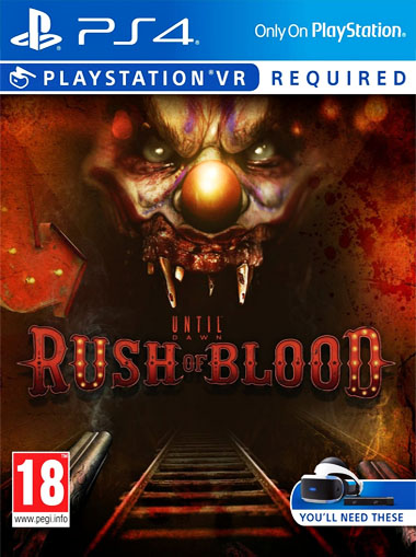 Until Dawn Rush Of Blood - PlayStation VR PSVR (Digital Code) cd key
