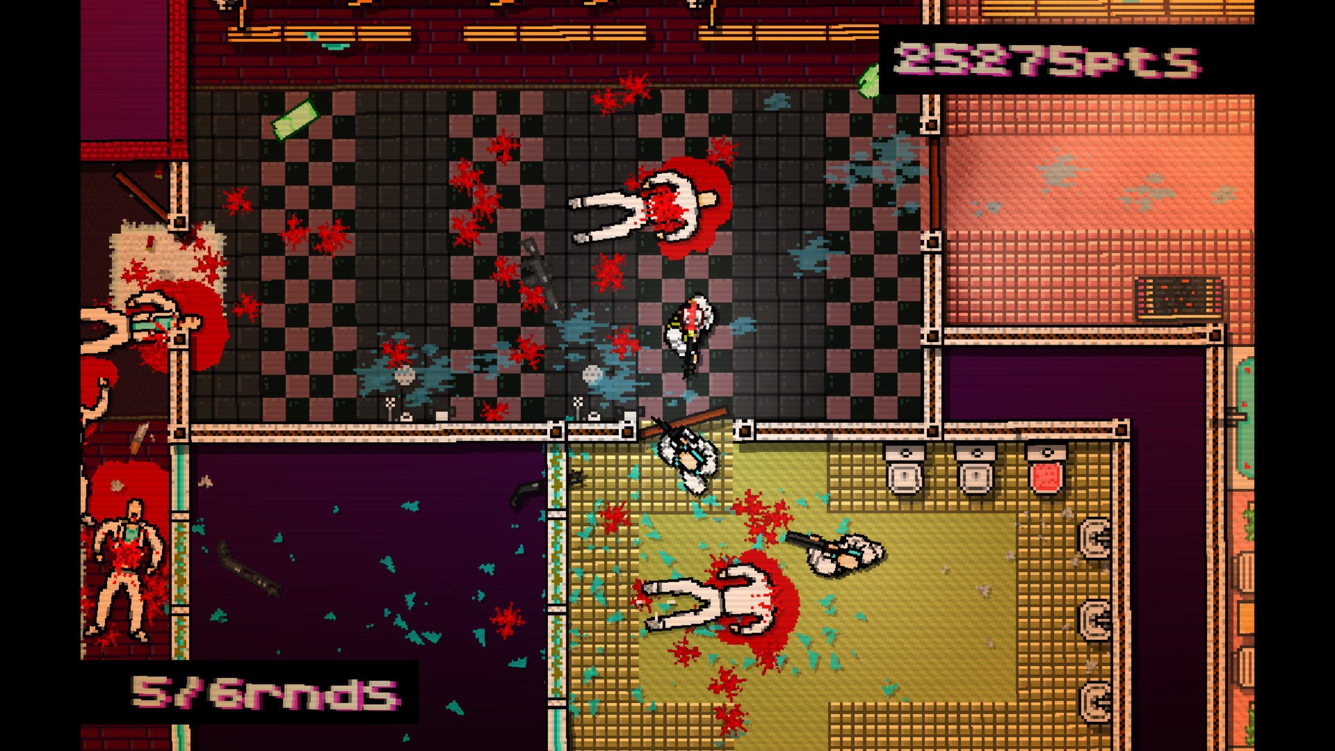 steamed hams hotline miami 2 map
