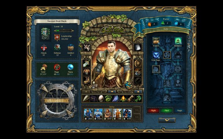 kings bounty the legend dig points