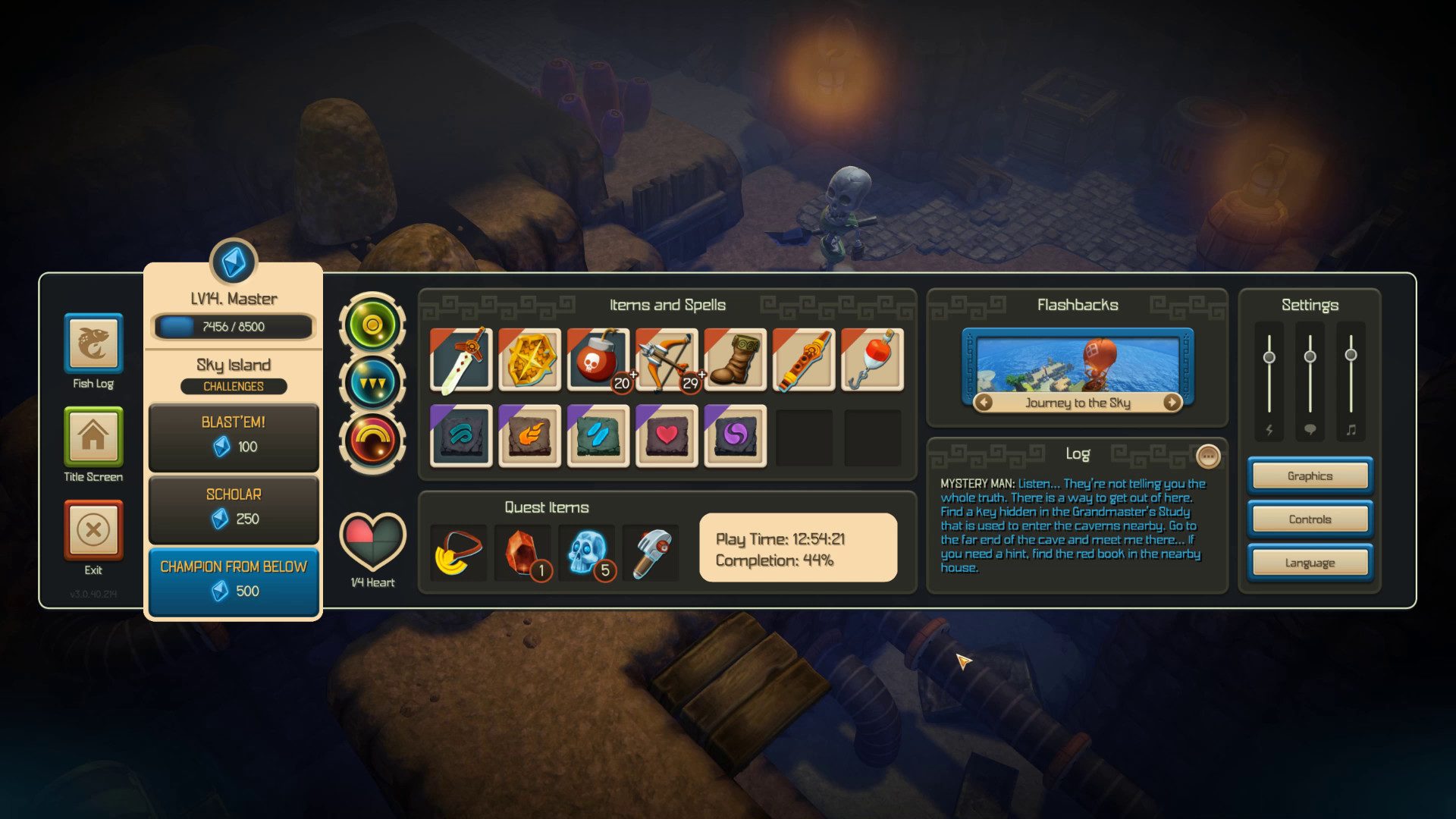 oceanhorn monster of uncharted seas sea snake quest