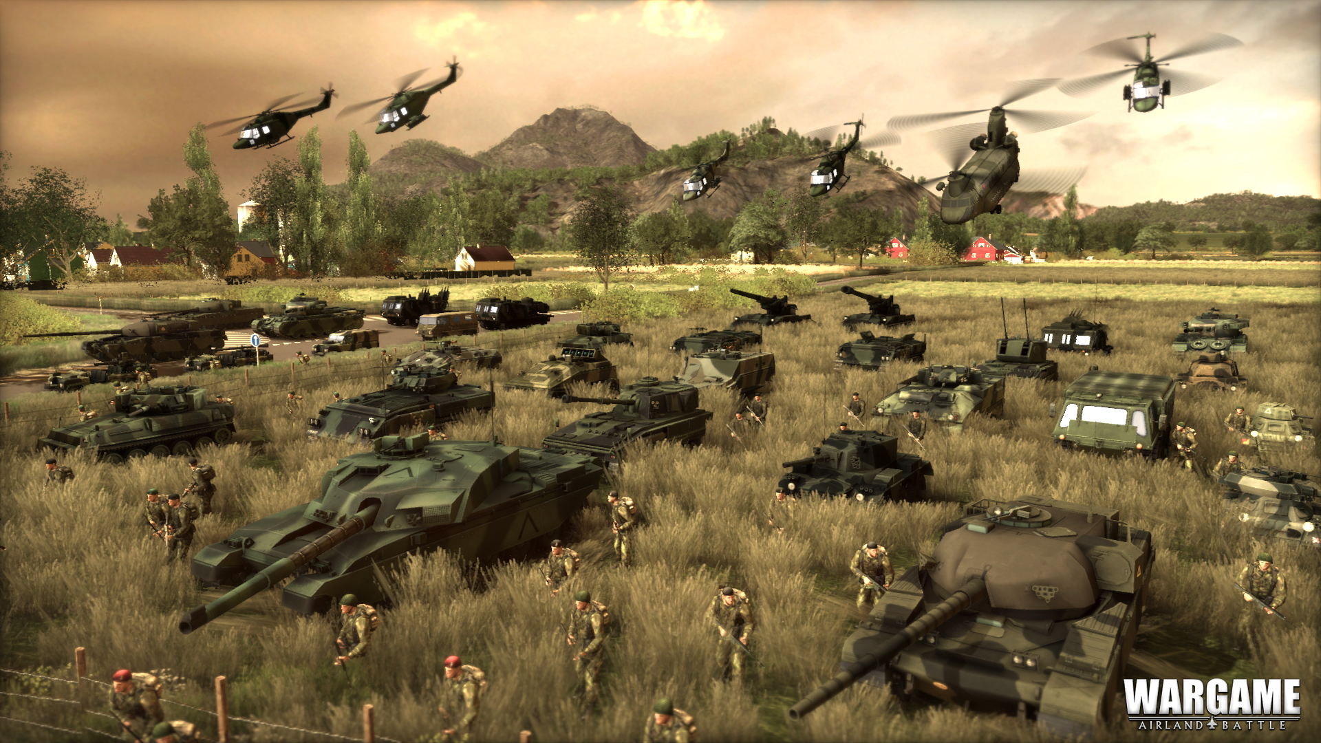 История мировых игр. Wargame: Airland Battle. Wargame Airland Battle техника. 02. Wargame - Airland Battle. Wargame: Airland Battle (2013.