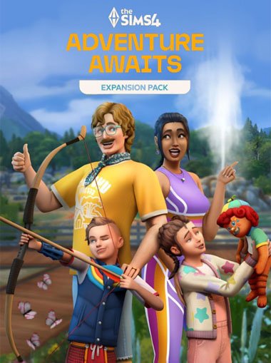 The Sims 4 Adventure Awaits Expansion Pack (DLC) immagine di copertina