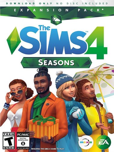 The Sims 4 + Seasons DLC cd key
