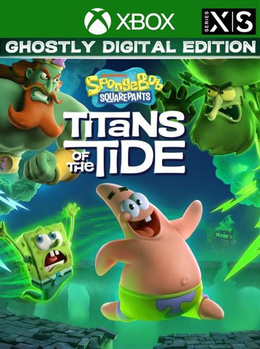 SpongeBob SquarePants: Titans of the Tide Ghostly Digital Edition - Xbox Series X|S forsidebilde