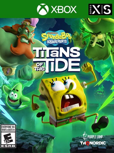 SpongeBob SquarePants: Titans of the Tide - Xbox Series X|S forsidebilde