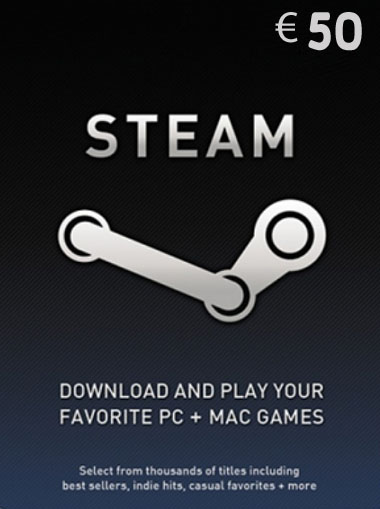 Steam Wallet 50 EUR (EU) cd key