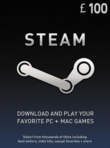 Steam Wallet 100 GBP (UK) cd key