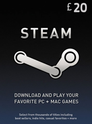 Steam Wallet 20 GBP (UK) cd key