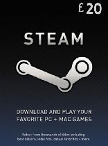 Buy Steam Wallet 20 GBP (UK) Game Download