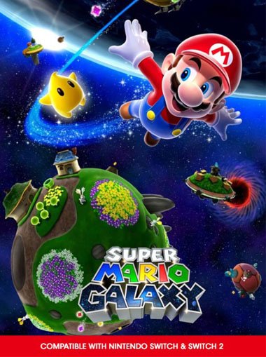 Super Mario Galaxy - Switch & Switch 2 imagem da capa