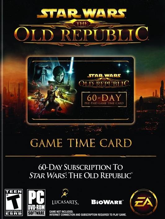 Buy Star The Old Republic 60 Day Time Card PC Game | Origin