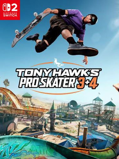 Tony Hawk's Pro Skater 3 + 4 (Switch 2) imagem da capa