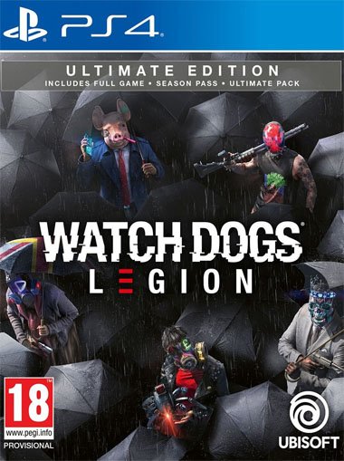 Watch Dogs Legion Ultimate Edition - PS4 (Digital Code) cd key
