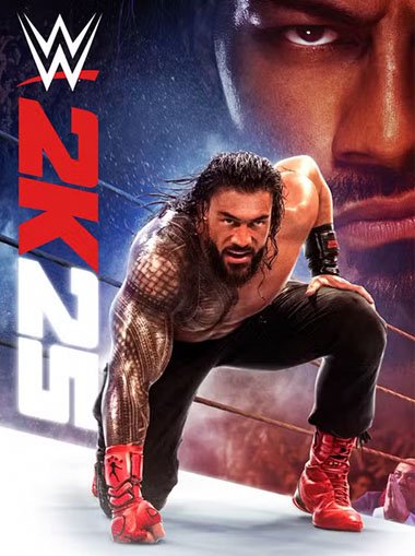 WWE 2K25 imagem da capa