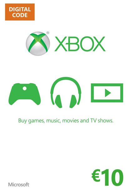 Microsoft Xbox Live €10 Card cd key