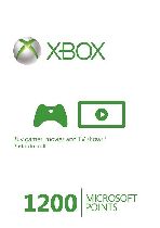 Buy Microsoft Xbox Live 1200 Points (EU) Game Download